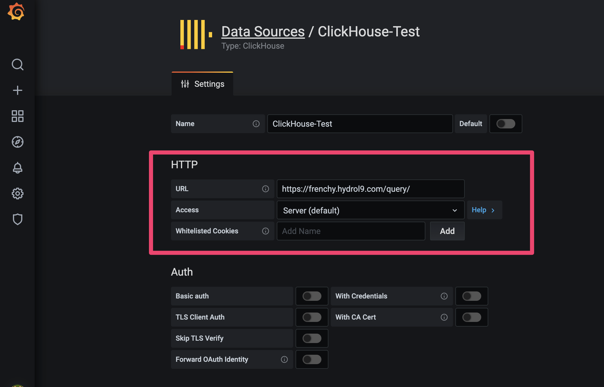 Grafana Data Source